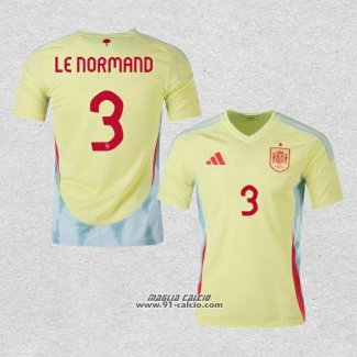 Seconda Maglia Spagna Giocatore Le Normand 2024