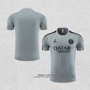 Maglia Allenamento Paris Saint-Germain Jordan 2023-2024 Grigio