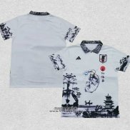 Maglia Giappone Cartoon 2024-2025 Bianco Thailandia