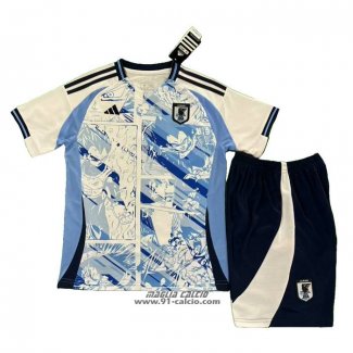 Maglia Giappone Dragon Ball Bambino 2024-2025 Blu