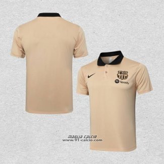 Maglia Polo Barcellona 2024-2025 Giallo