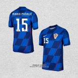 Seconda Maglia Croazia Giocatore Mario Pasalic 2024