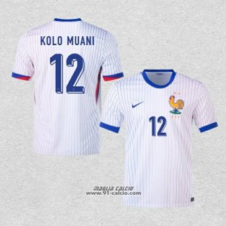 Seconda Maglia Francia Giocatore Kolo Muani 2024