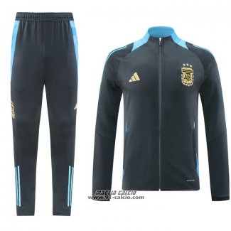 Tuta da Track Giacca Argentina 2024-2025 Grigio